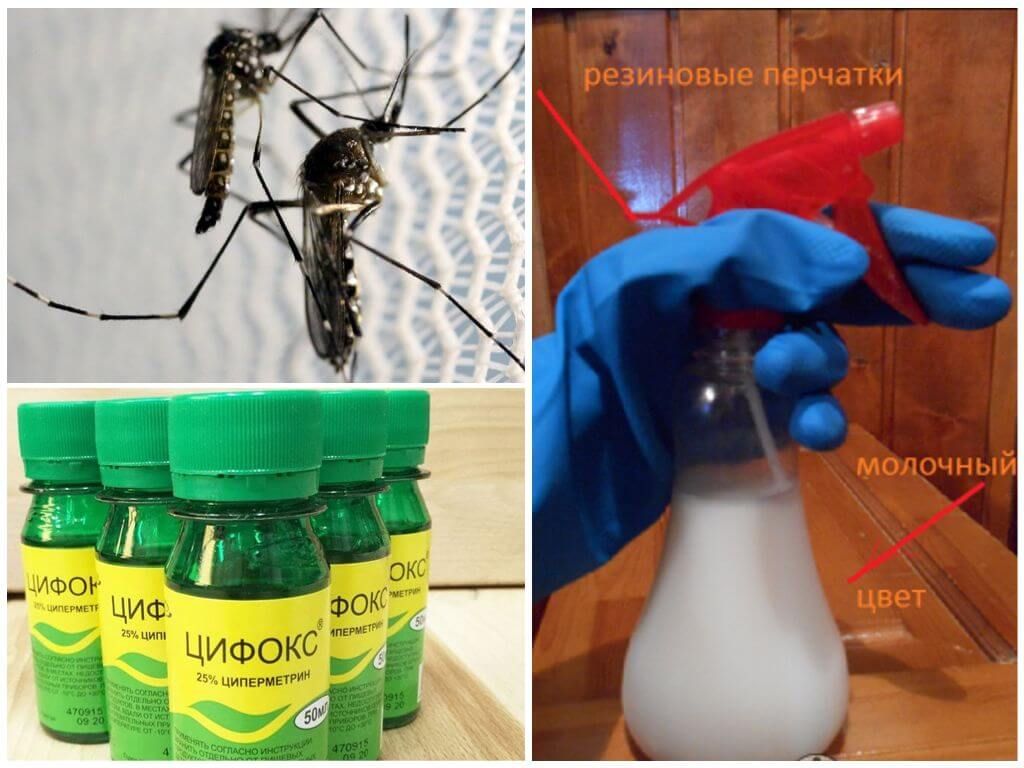 Застосування Ціфокса для захисту від комарів