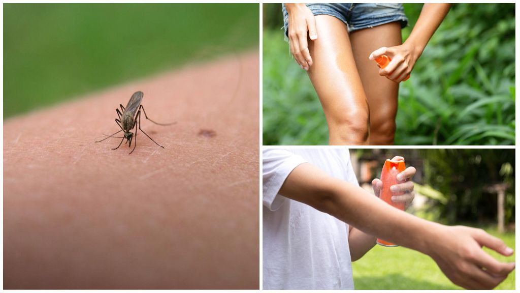 Спреї від комарів