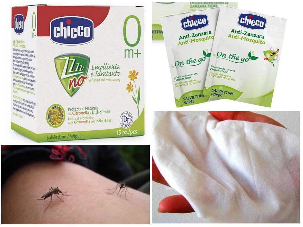 Одноразові серветки від комарів Chicco