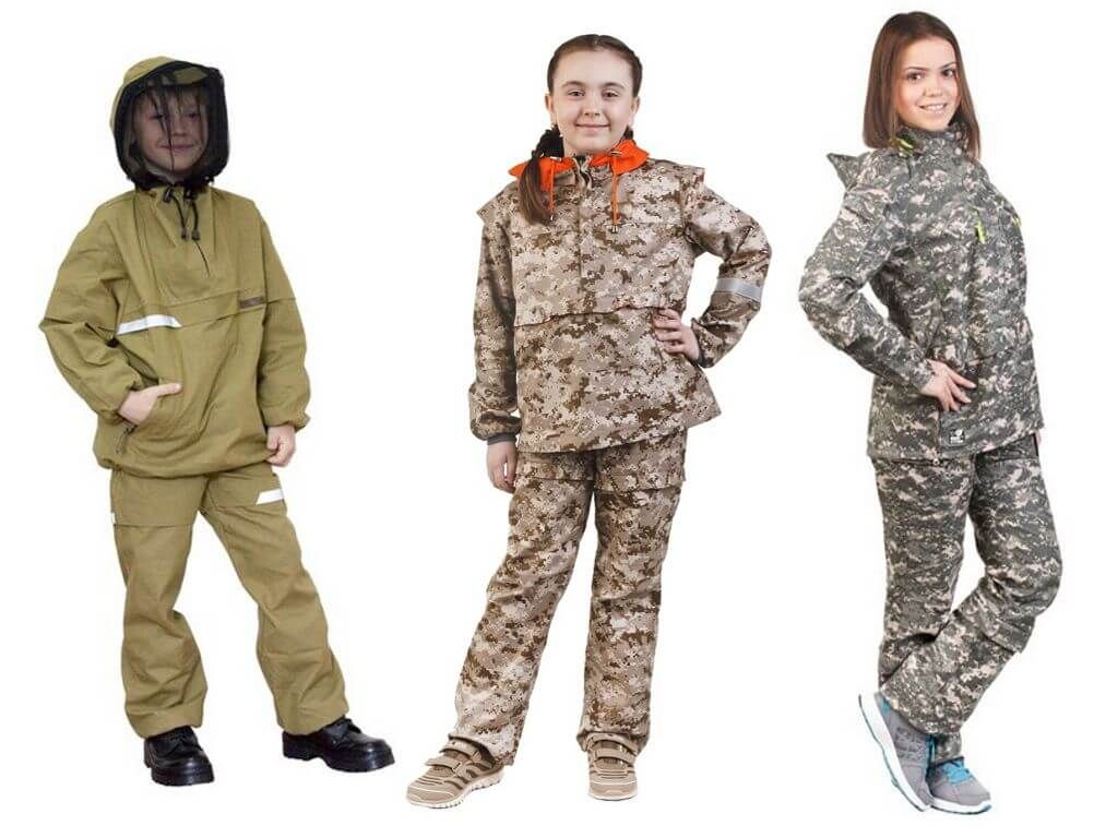 Дитячі захисні костюми марки Тайговий