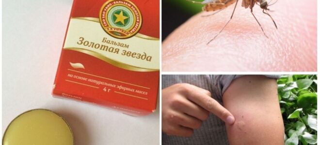 Бальзам Зірочка від комарів і їх укусів