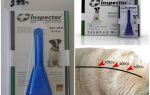 Краплі Інспектор для собак – інструкція із застосування, відгуки, ціни