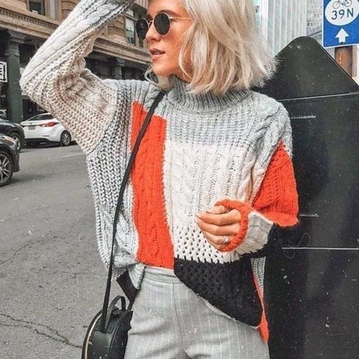 Які светри будуть в моді в 2019 році: фото-ідея яскравих і теплих образів