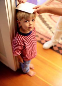 Вимірювання росту дитини