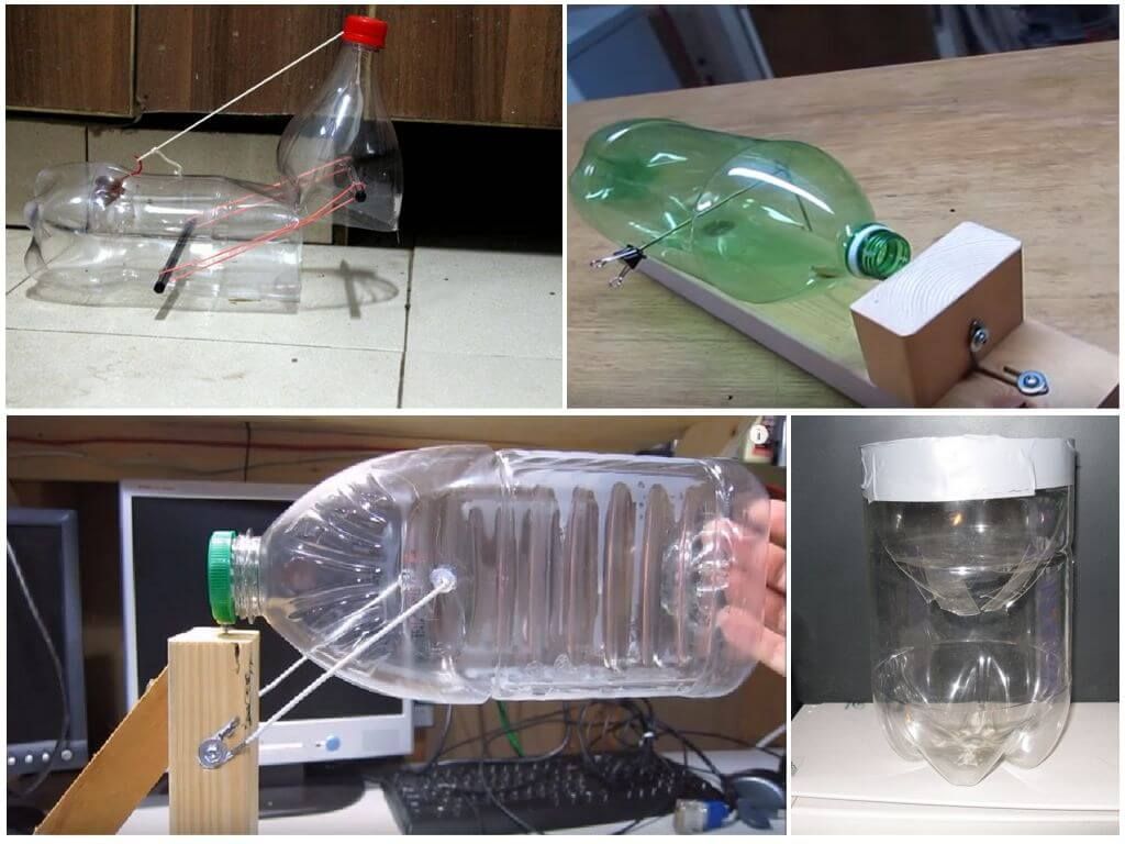 Пастка для гризунів з пластикової пляшки